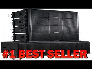 Sound Town ZETHUS Series Powered Line Array Speaker System with Dual 18 inch - B0CN2882KL