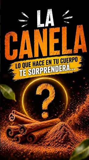 La canela: el secreto natural que pocos conocen😳 #salud #nutricionconsciente