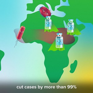 1.8K views · 36 reactions | Bacterial meningitis is one of the leading causes of childhood disability and death worldwide. Children under 5 account for half of all meningitis deaths. Make sure you and your loved ones are vaccinated against this cruel disease. #WorldMeningitisDay #VaccinesWork | Gavi, the Vaccine Alliance | Facebook