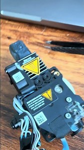 Removing Bambu P1S extruded gear assembly with bottle cap