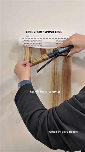 Steam Curler for Soft Bouncy Curls 😍 | Bime Beauty #Shorts