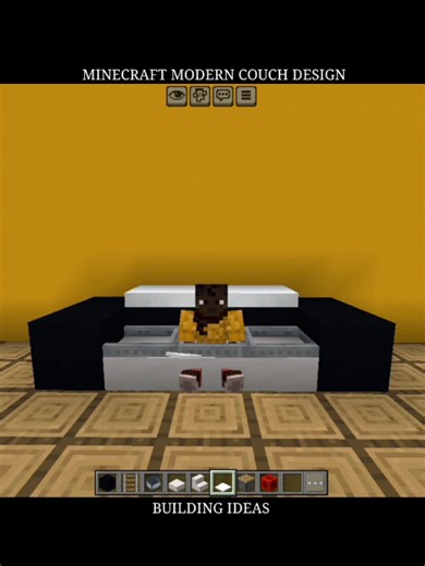 Minecraft Modern Couch Design Tutorial