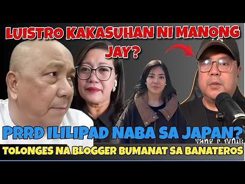 KAPAPASOK LANG!PUMUTOK NA ANG BALITA LUISTRO KAKASUHAN NI JAY SONZA?KALAYAAN NI PRRD BUKAS MALALAMAN