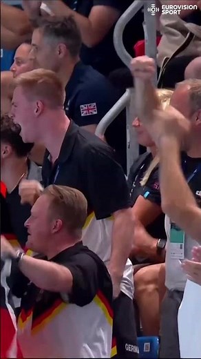 Incredible final dive from Moritz Wesemann in the 1m Springboard 😱🙌🥇 #Diving