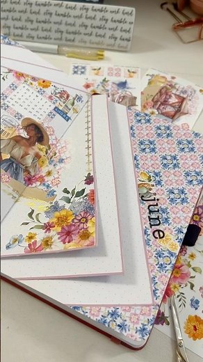 June bullet journal setup. #journal #bulletjournal #notebook #diy #planner #journalwithme