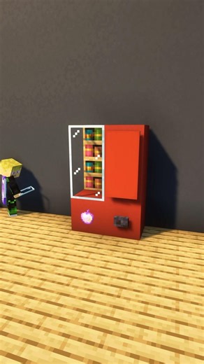 Minecraft Snack Machine 🤩 #minecraft #shorts