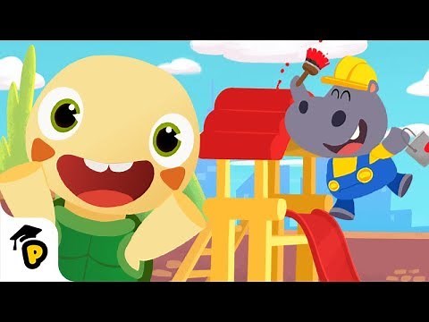 Let's get painting with Hoopa | Learn Colors | Kids Learning Cartoon | Dr. Panda TotoTime Season 1