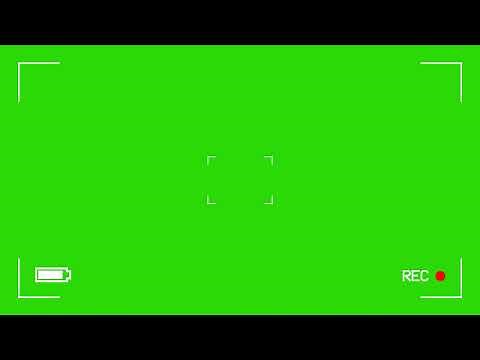 Free Camera Recording Green Screen Overlay Widescreen
