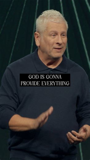 God is going to provide everything you need for what He has called you to do. Full message on Passion City Church YouTube page. #passioncitychurch #God #Trust | Louie Giglio