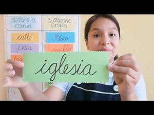 Sesión 09: Sustantivo propio y común