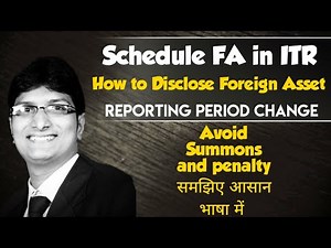 How do I declare Foreign Asset in ITR | Schedule FA in ITR | Disclosure of foreign Equity in ITR