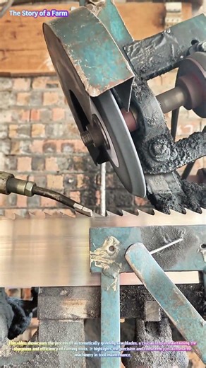 Automated Saw Blade Grinding: Precision Sharpening 🔧🔩