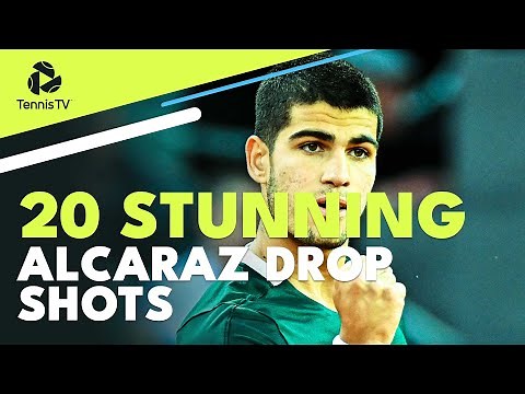 "His Lethal Weapon" ⚡️ 20 Stunning Carlos Alcaraz Drop Shots!
