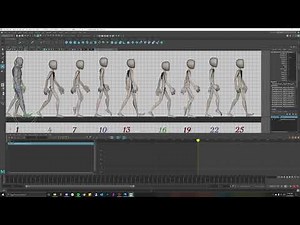 How to Make a Walk Cycle in Maya 2022 (Part 1)