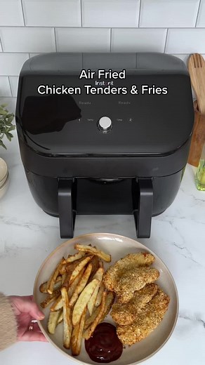 Delicious Chicken Tenders and Fries Recipe with Instant Vortex Air Fryer