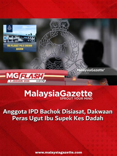 Anggota IPD Bachok Disiasat akibat Dakwaan Peras