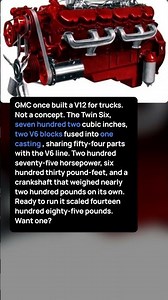 GMC Built a V12 and Put It in Trucks