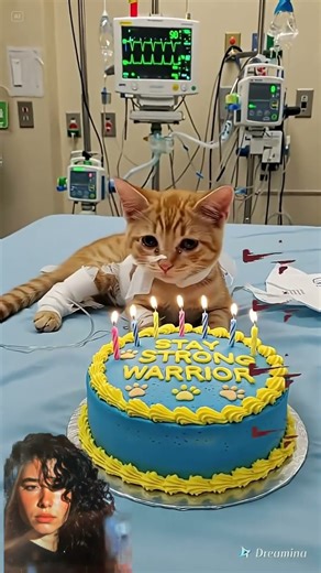 #cat #aiandcats #happybirthday #aicats #birthday #animalintelligence #cake #cats #cute #kitten #o