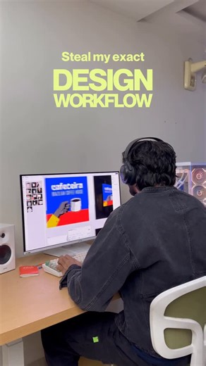 Muhammad Salman | IG Content Designer | Graphic Designer on Instagram: "Steal my design workflow in @kittldesign 🔥 Get this free template now👇 🔗Link in bio! Save this for later ✅ #graphicdesign #graphicdesigner #designtrends #graphicdesigntips"