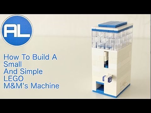 Simple LEGO M&M's Candy Machine TUTORIAL
