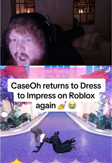 CaseOh Returns to Dress to Impress Roblox