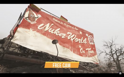 How To Use Free Cam In Fallout 76