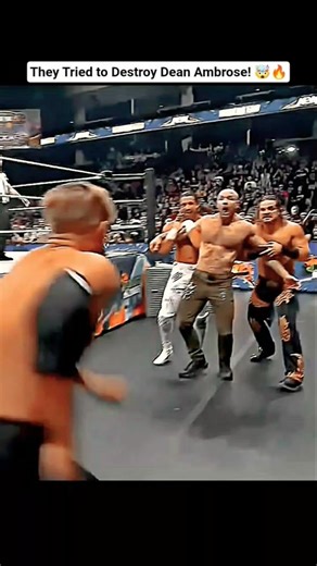3 Superstars Tried to Destroy Dean Ambrose… But This Happened! 🤯🔥#wwe #shorts #wrestling