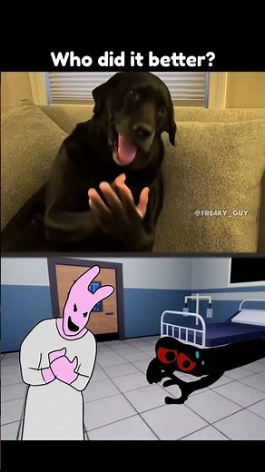 Why does this fit interns personality so much 😭 (animation) #reversed #animalhospital #usa