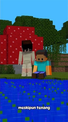 Hati Hati Air Tenang #minecraft #minecraftshorts #shorts
