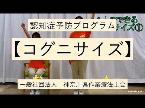 【神奈川県作業療法士会】認知症予防プログラム【コグニサイズ】