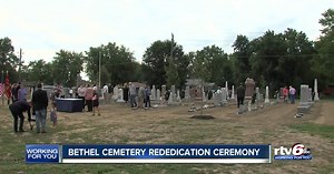 Indianapolis Airport Authority hosts Bethel Cemetery Rededication ceremony