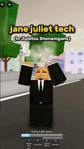 Broken True Cannon Dash Tech In Jujutsu Shenanigans #jjs #roblox