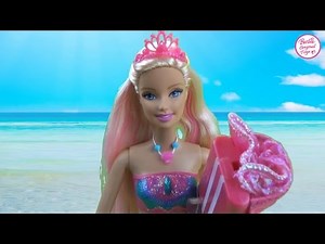Barbie Mermaid Surfer Merliah Doll ♥ Barbie Mermaid and Surfing Athlete Playset