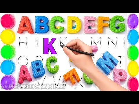 ABC Alphabet | Easy abcd | ABC Song for Kids | Learn A to Z Phonics & Dotted Writing ABCD Class -104