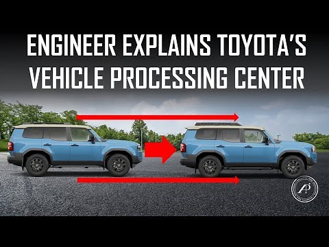 ENGINEER EXPLAINS TOYOTA'S VEHICLE PROCESSING CENTER