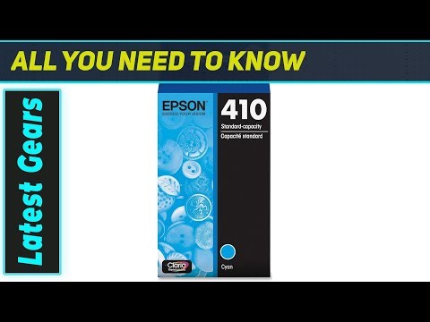 EPSON 410 Claria Premium Ink: The Ultimate Cyan for XP Printers