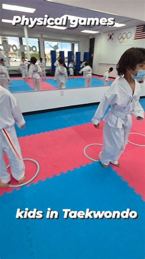 Physical games in Taekwondo for kids are crucial because they make learning fun, improve fundamental motor skills like balance, coordination, and flexibility, build strength and endurance, boost confidence, teach discipline through structured play, and develop essential cognitive skills like focus, all while promoting a healthy lifestyle and self-defense awareness in a safe, engaging environment. Physical Development Coordination & Balance: Kicks and stances use both arms and legs, developing ov