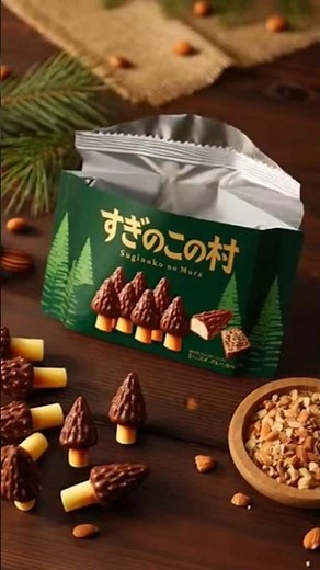幻のお菓子すぎのこの村！#幻#明治#すぎのこの村