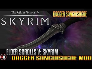 Skyrim - Dagger Sanguisugae Mod