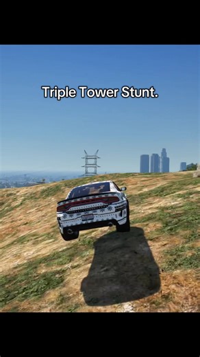 Triple Tower Stunt in GTA Online