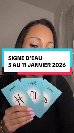 Énergies des signes d'eau du 5 au 11 janvier 2026
