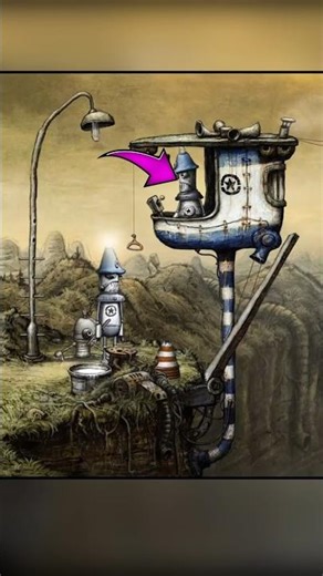 Machinarium level 2 🔥 | #shorts #machinarium #puzzlegame #pointandclick #mobilegaming #gameplay