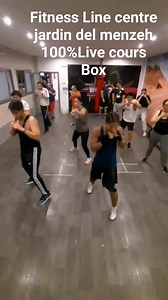 🎉Fitnessline Centre de Sport🎊 💯Live cours Box avec coach Akrem🔥 (salle 3). ✅Adresse jardin del menzeh 📌Pour plus d'informations contactez nous: 36342382 ou 53524726. | Fitnessline Centre de Sport