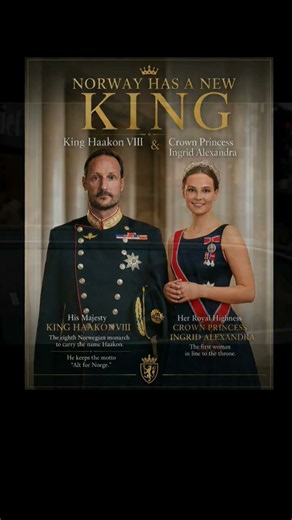 “King Is Dead, Long Live the King” 👑 Norway’s Historic Transition #royalfamily