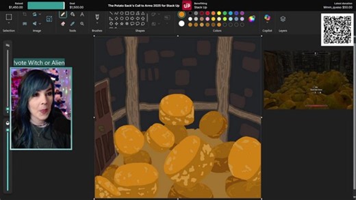 Stack Up MS Paint Redemptions & Fields of Mistria 1st Playthrough | @Zelestia | !c2a !quote !socials