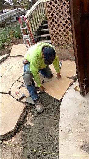 Flagstone Installation