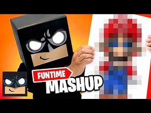 SUPER MARIO   FIVE NIGHTS AT FREDDY'S | Mash-Up Challenge - Videos For Kids