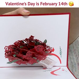 1.2K reactions · 240 shares | "This card delivers a lovely surprise when opened and the beautiful red roses pop up in 3D. It's truly special and a real delight." | Lovepop Cards | Facebook
