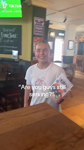 Harry’s Serving Delight at The Castle Inn