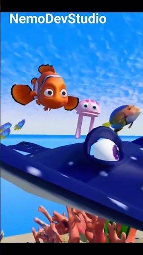 Nemo explore the reef with Mr.Ray #shorts #findingnemo #roblox